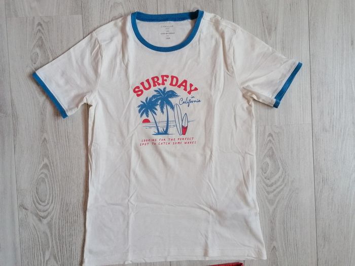 Ensemble tee shirt et bermuda Cyrillus 
Taille 14 ans
Neuf juste lavé - photo numéro 2