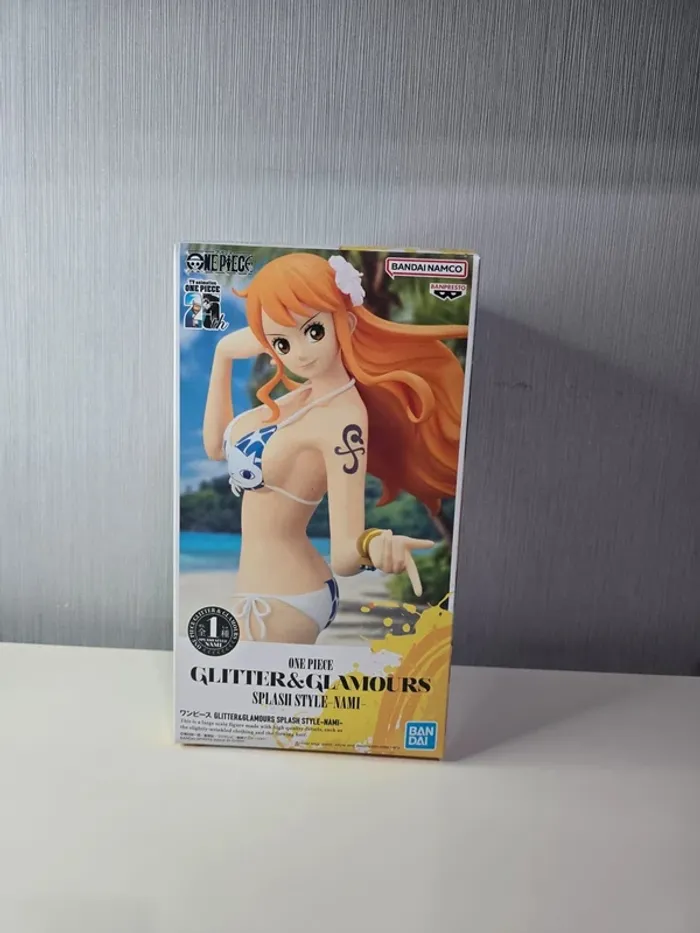 One Piece Glitter&Glamourq Splash Style Nami 23cm - photo numéro 3