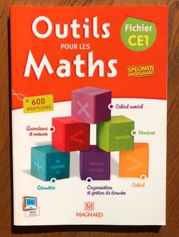 Outils pour les Maths CE1 - Fichier de l'élève