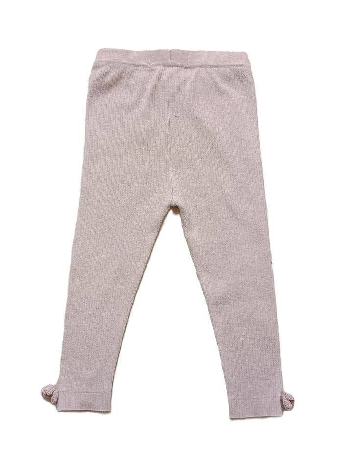 Legging rose à noeud. Zara. Taille 3 - 4 ans. 104 cm - photo numéro 3