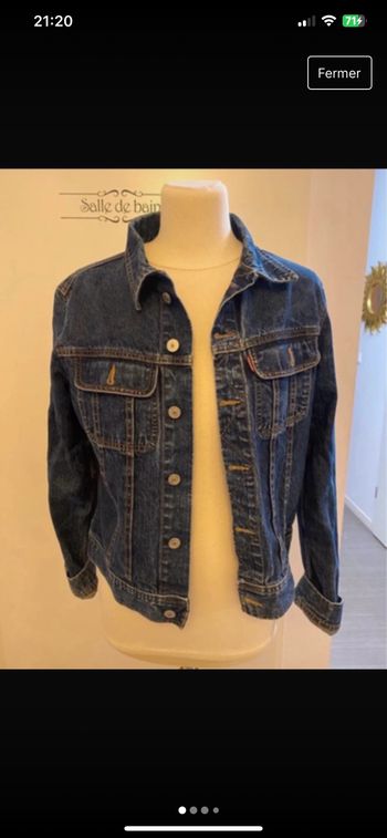 Veste en jean