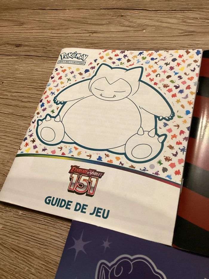 lot de 3 guide de jeu carte Pokémon - photo numéro 2