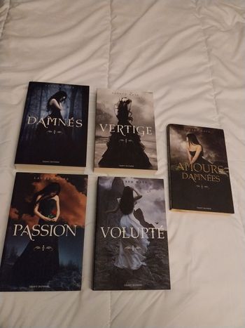 Romans Damnés tomes 1 à 4 + 3,5 Lauren Kate Bayard Saga Complète