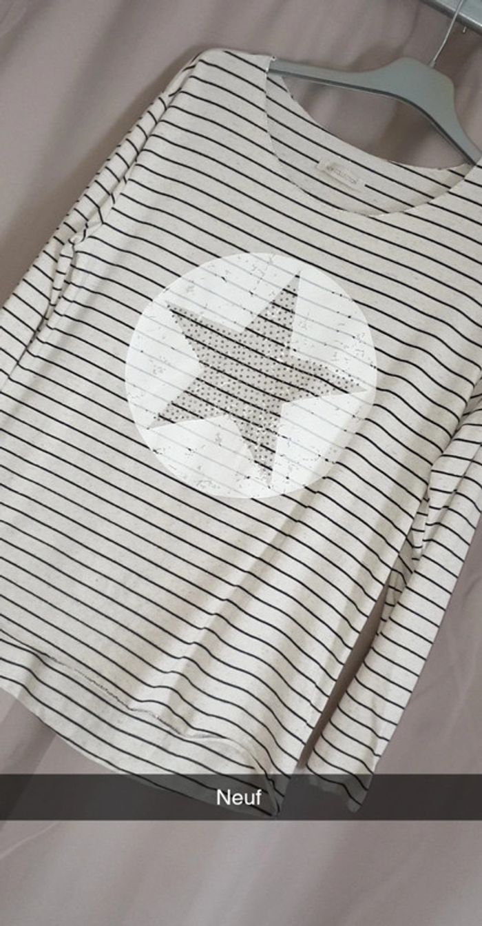 Haut marin avec étoile - photo numéro 2
