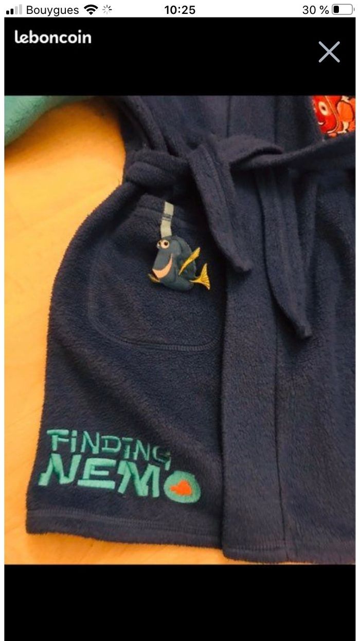 Robe de chambre taille 18/24 mois Nemo - photo numéro 3