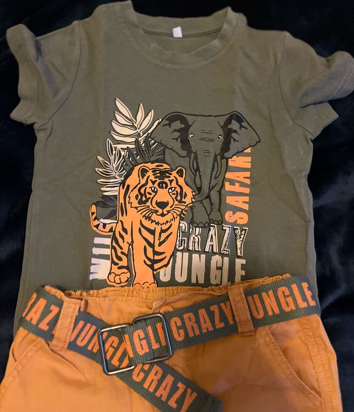 Bermuda et teeshirt 4 ans garçon - photo numéro 2