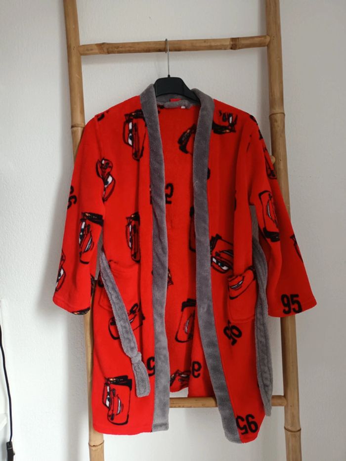 Peignoir polaire avec ceinture Cars 8 ans