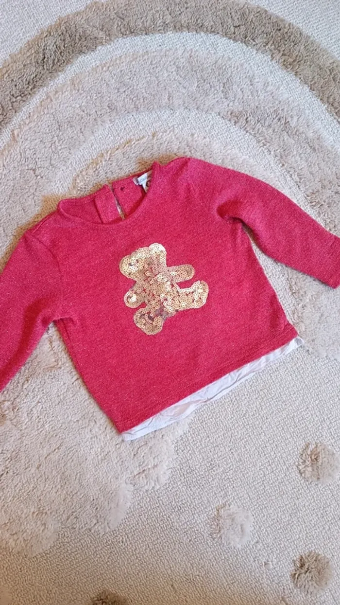 Pull léger Lulu Castagnette 24 mois - photo numéro 2