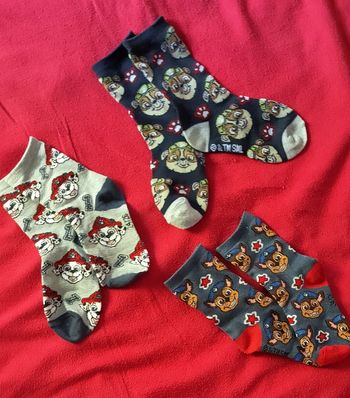 Lot de 3 paires de chaussettes Pat patrouille