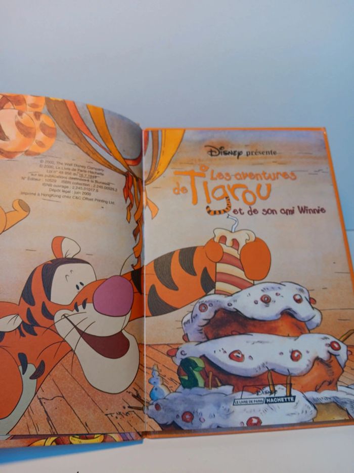 Livre Disney club du livre winnie l'ourson les aventures de tigrou - photo numéro 4