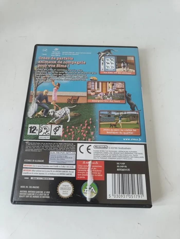 Jeu Nintendo GameCube Les Sims 2 Animaux & Cie Complet FR - photo numéro 3