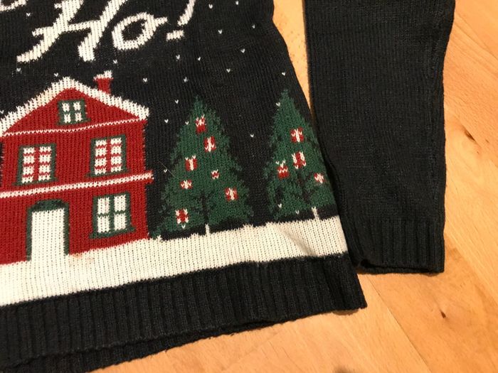 Pull d’hiver marine très doux 8 Ans - photo numéro 4