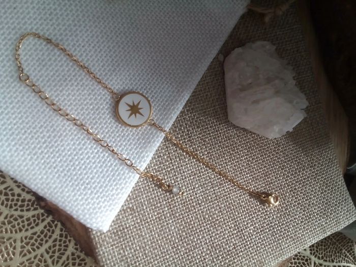 Bracelet bohème en acier inoxydable étoile du Nord