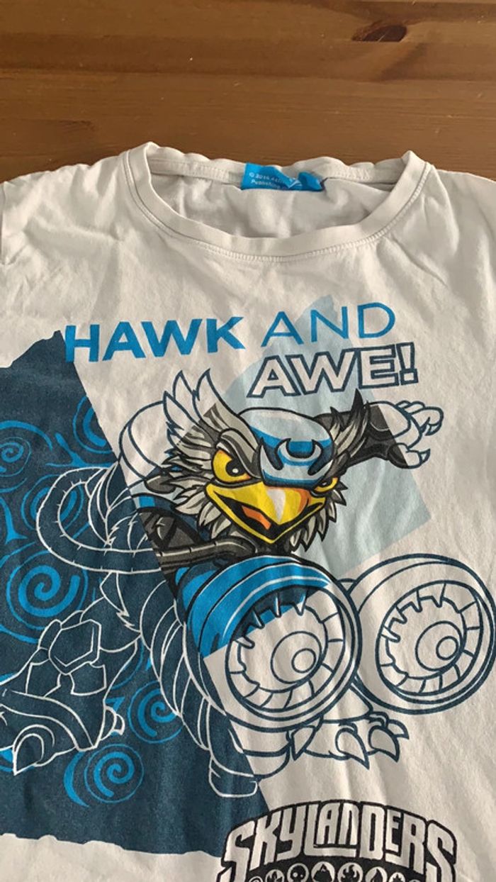 Tee Shirt blanc 12 ans Skylanders - photo numéro 2