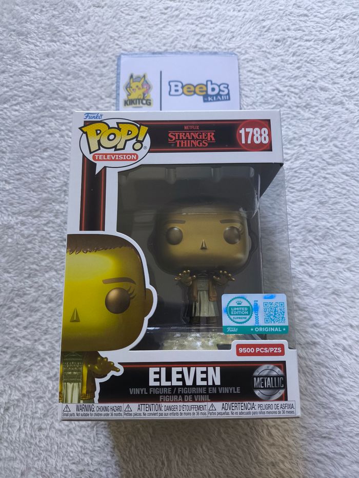 Funko Pop! Eleven (Gold Metallic) n°1788