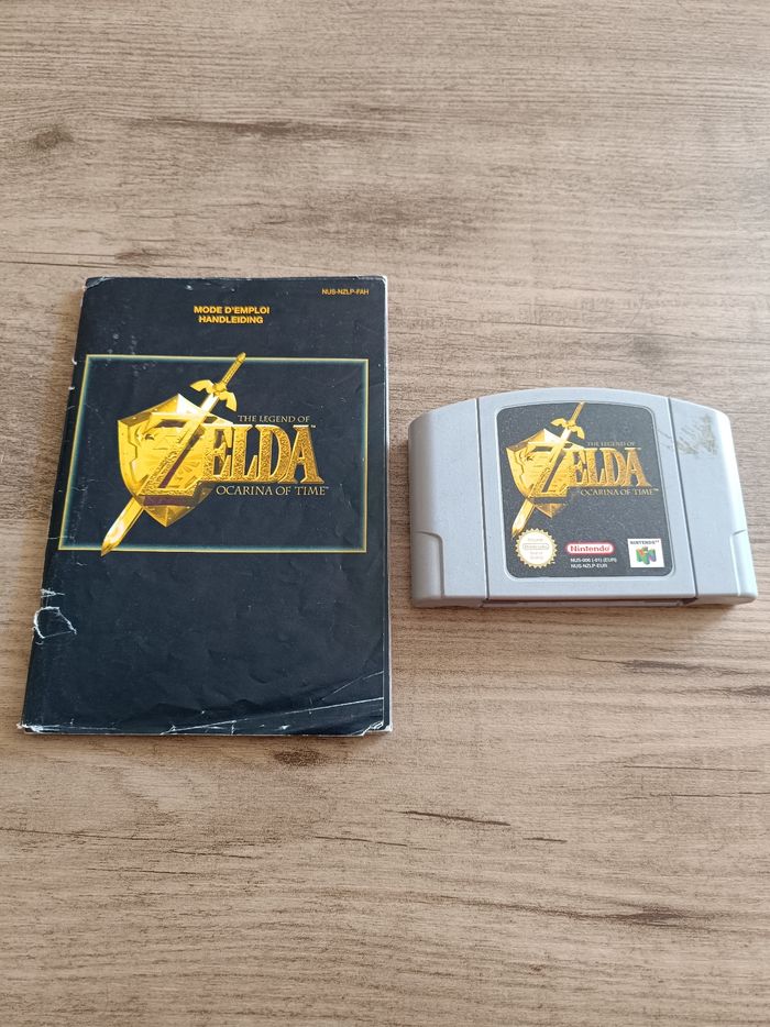 Zelda Ocarina of the time Nintendo 64