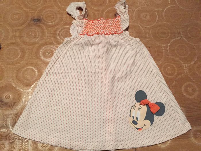 Ensemble Minnie legging + tunique. Taille 12 mois. - photo numéro 3