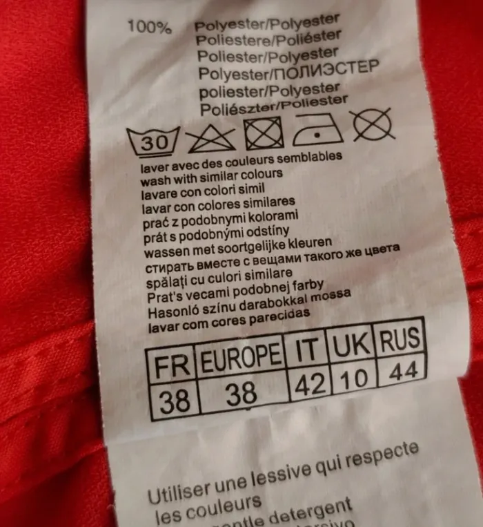 Robe fluide bas arrondi T 38 Camaïeu - photo numéro 10