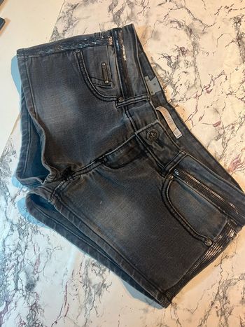 Short jean noir délavé Jennyfer neuf