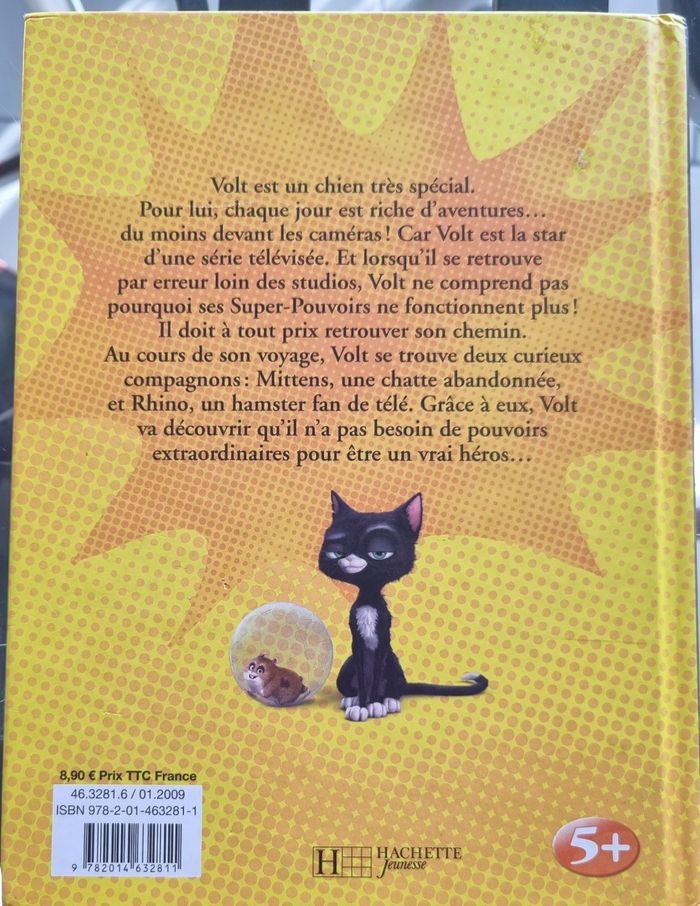 Livre Volt Star malgré lui de Disney - photo numéro 2