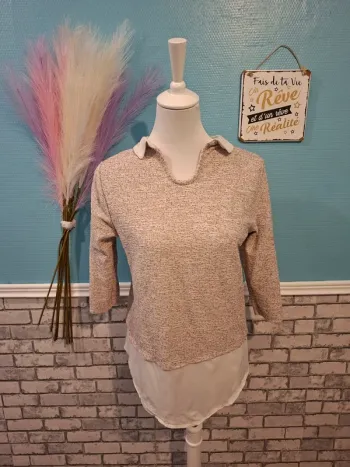 💄Pull chemise camaieu💄