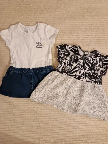 Lot de 2 robes
