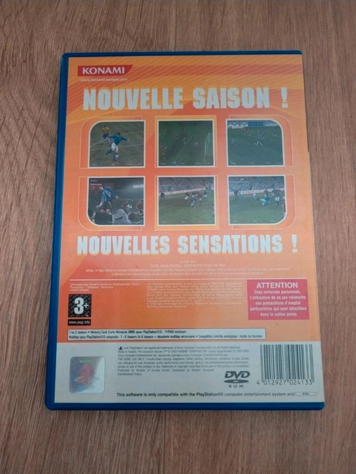 Jeu Pes 3 sur Ps2 - photo numéro 2