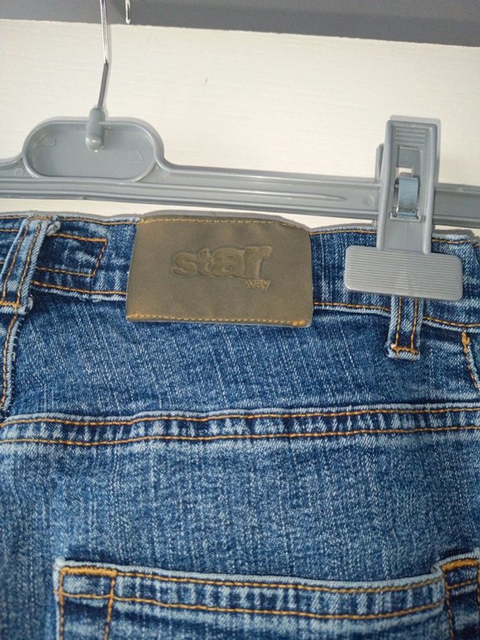 Pantalon pantashop taille 38 coloris bleu - photo numéro 4