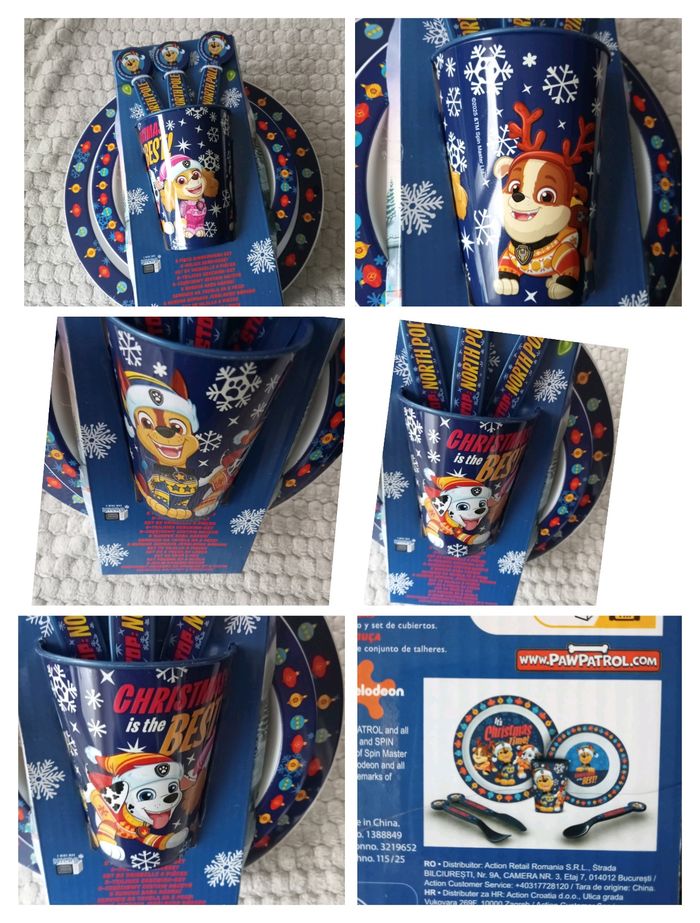 Coffret repas pat patrouille Noël