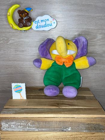 NIC593 doudou éléphant 🐘 nicotoy