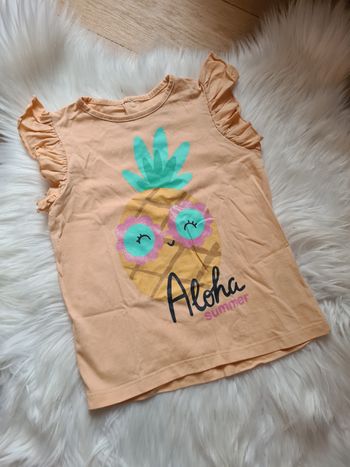 Tee-shirt orange 36mois