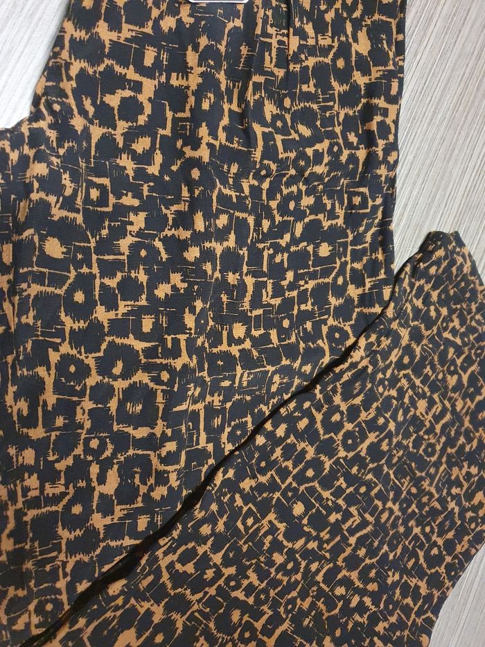 Très joli pantalon fluide à motifs Vila 🖤 - photo numéro 2