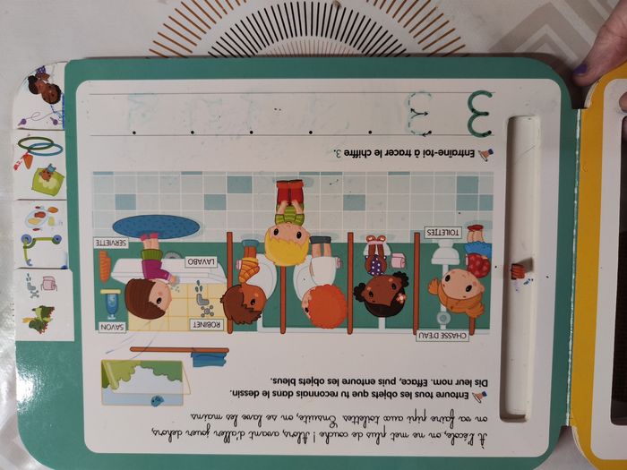 🎁Livre ardoise ma journée a la maternelle🎁envoie aujourd'hui ou demain - photo numéro 8