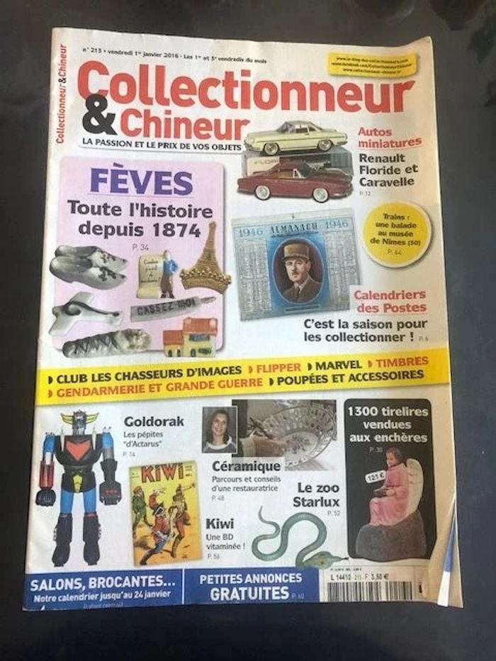 Collectionneur Et Chineur 213 : Fabophilie - Calendriers Des Postes