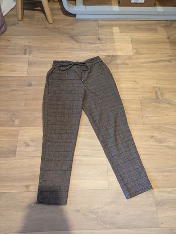Pantalon rayé promod 38