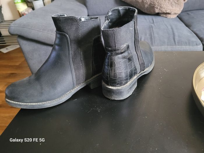 Bottines cuir - photo numéro 3