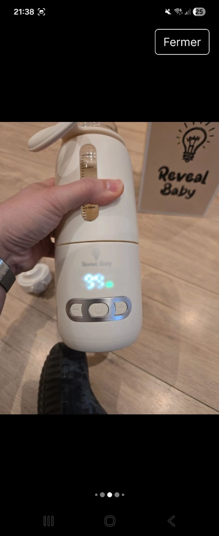 Chauffe biberon nomade - photo numéro 5