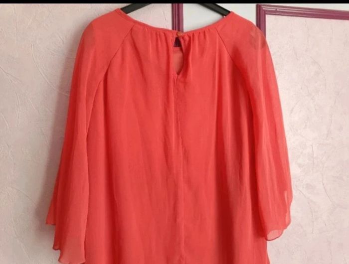 Robe corail " Atmosphère" T.38 - photo numéro 7