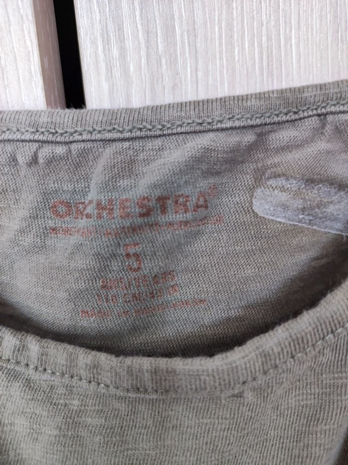 Debardeur kaki coton Orchestra 5 ans - photo numéro 2