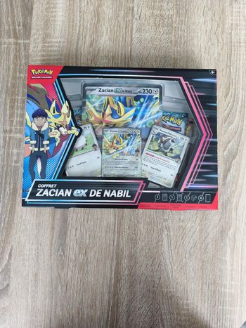 Coffret Zacian ex de Nabil Pokemon