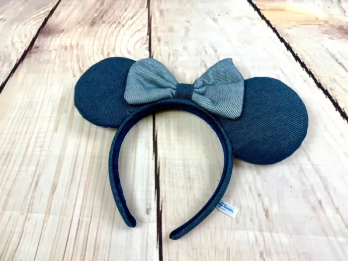 Ears serre-tête oreilles de Minnie en jeans - exclusivité Tokyo Disneyland - photo numéro 5