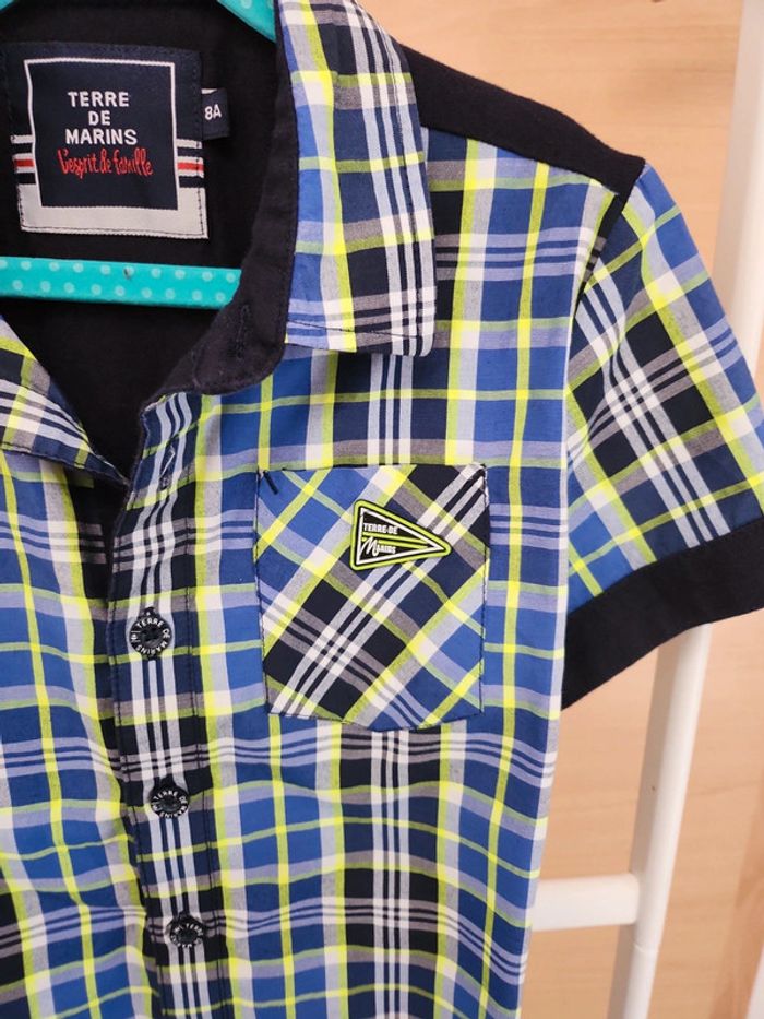 Chemise été bi matière - photo numéro 3
