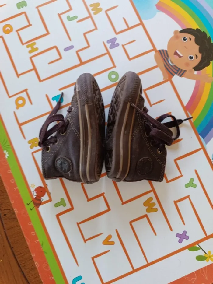 Baskets marron Converse 21 - photo numéro 4