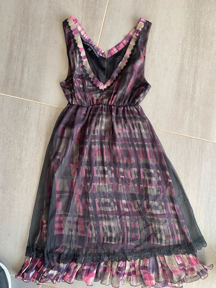 Robe la fée maraboutée taille 38 neuve