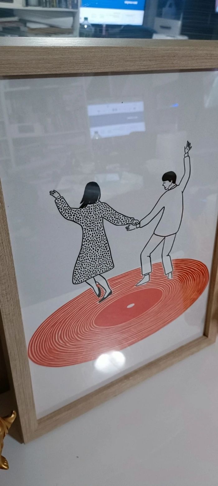 Cadre 30x40cm plus affiche - photo numéro 4