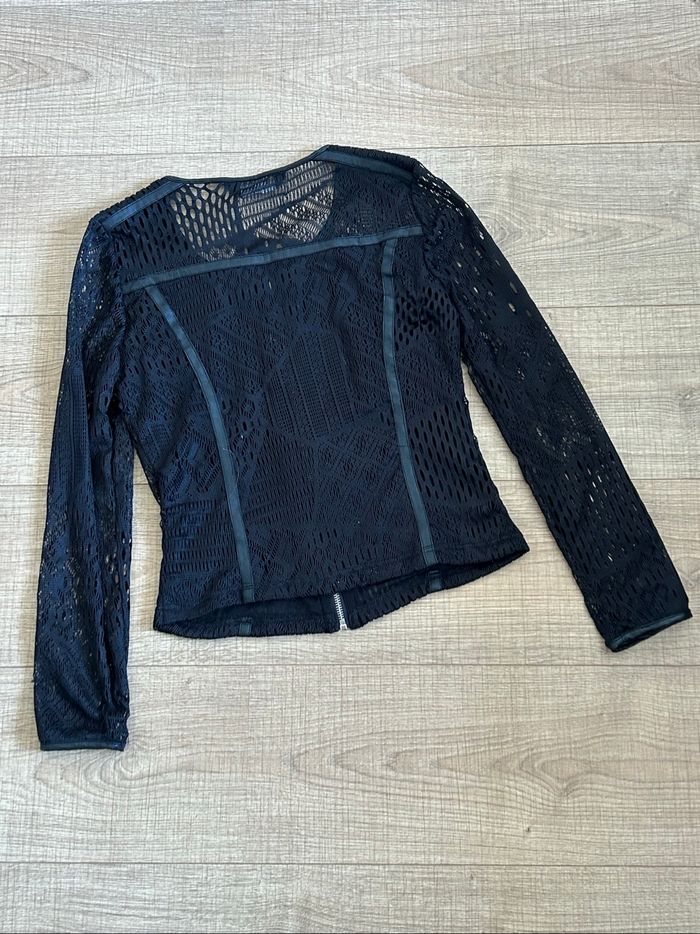 Veste noire en dentelle Primadonna taille S comme neuve - photo numéro 8