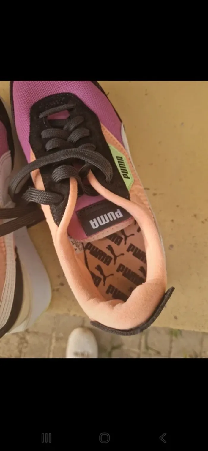 Basket Puma Cruise Rider Silk Road Wn's taille 37 Fizzy Melon-ebony - photo numéro 6