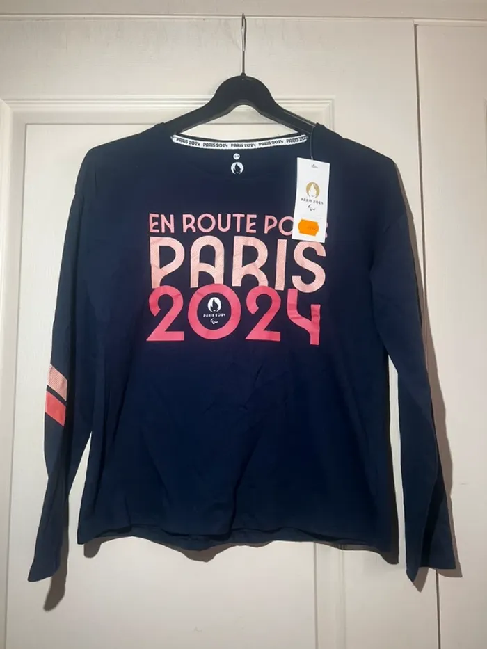 T-shirt manches longues Paris 2024