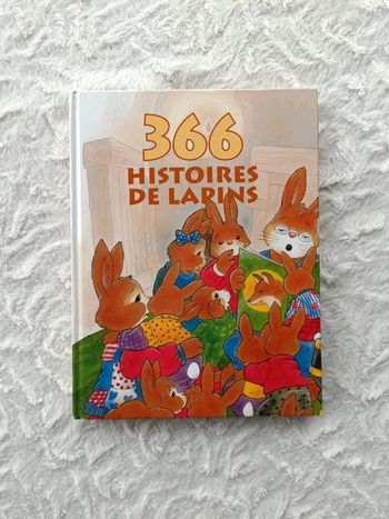 Gros livre 366 histoires de lapins Gründ