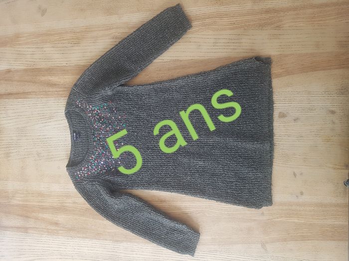 Robe pull 5 ans
